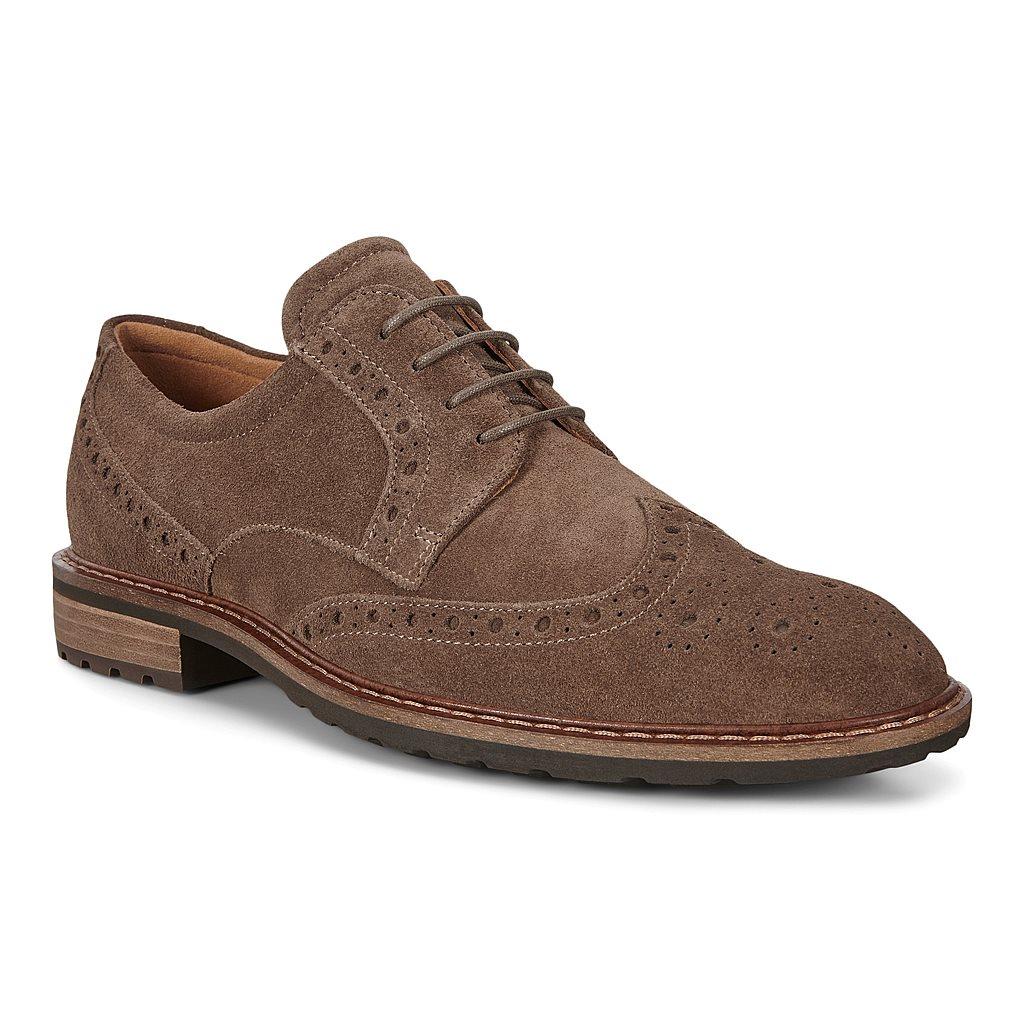 Ecco Vitrus I Mens Business Shoes Brown Online - India IZM-380726